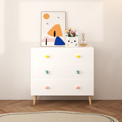 3 Drawer Dresser, Storage Cabinet With Anti Tip Safety