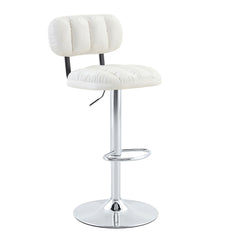 Adjustable Height Bar Stools With Footrest For Kitchen Island (Set of 2)
