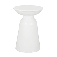 Outdoor Modern Metal End Large Table