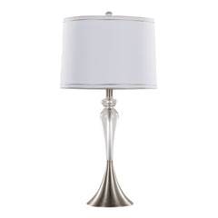 Ashland 28" Contemporary Crystal Table Lamp Set of 2