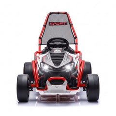 24V 400W Kids Electric Drift Go-Kart With Roll Cage, Bluetooth And Safety Harness (SAK82435)