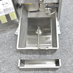 Heavy-Duty 25L Commercial Natural Gas Pressure Fryer With Oil Filtration System (SAK61820)