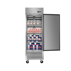 27-Inch Commercial 23 Cu.Ft Reach-In Stainless Steel Freezer (SAK96352)