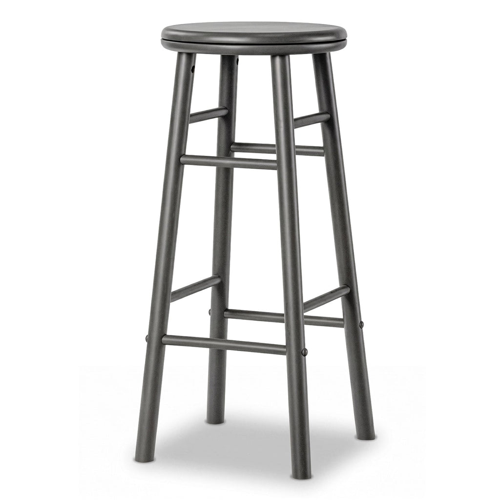 29" Swivel Bar Stools Set of 2 with Footrests