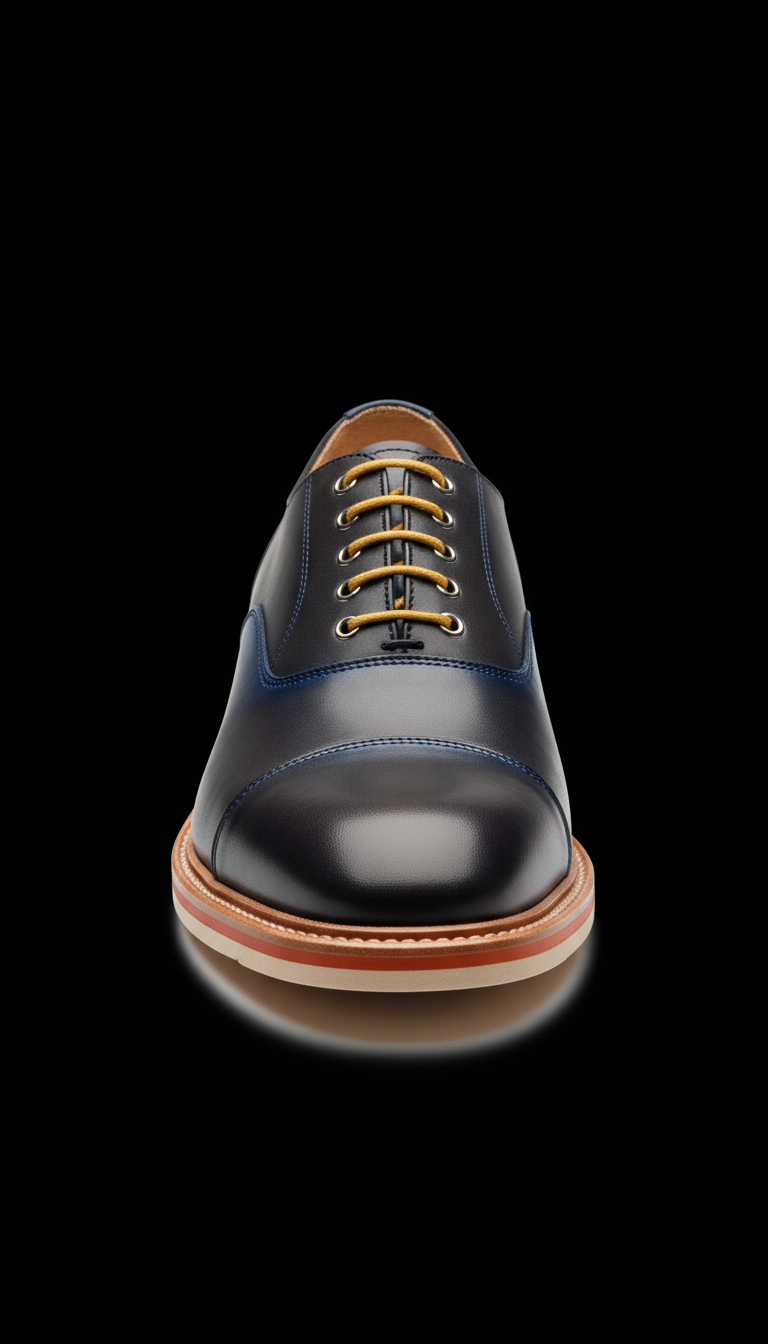Men’s oxford shoe in Italian leather