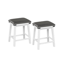Set of 2 24/30 Inch Dining Bar Stool with Acacia Wood Frame-24 inches