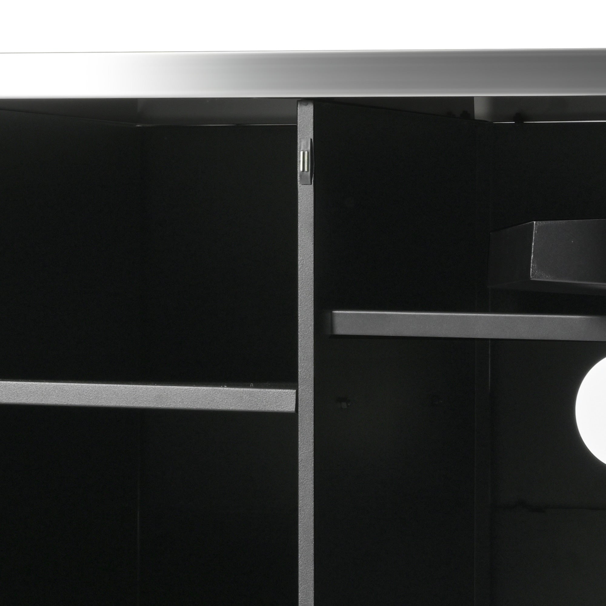 K&K 55.5' Outdoor Kitchen Island with 304 Stainless Steel Sink
