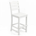 Counter Height Bar Stool with Back and Footrest - 30 Inch