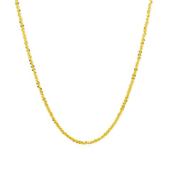 10k Yellow Gold Sparkle Chain 1.50 mm)