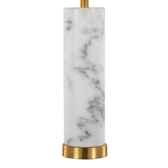 Marabella 26" Contemporary Marble Table Lamp Set of 2