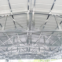 [36X40FT] Heavy-Duty Weather-Resistant Galvanized Steel Container Roof Kit [No Containers] (SAK37491)