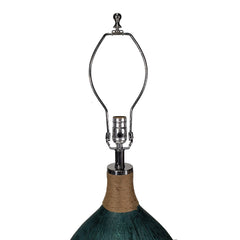 D16x28.5' Glass Table Lamp