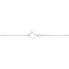10K Yellow Gold 1/5 Cttw Bezel Set Princess Diamond Kite Shaped Solitaire Pendent Necklace