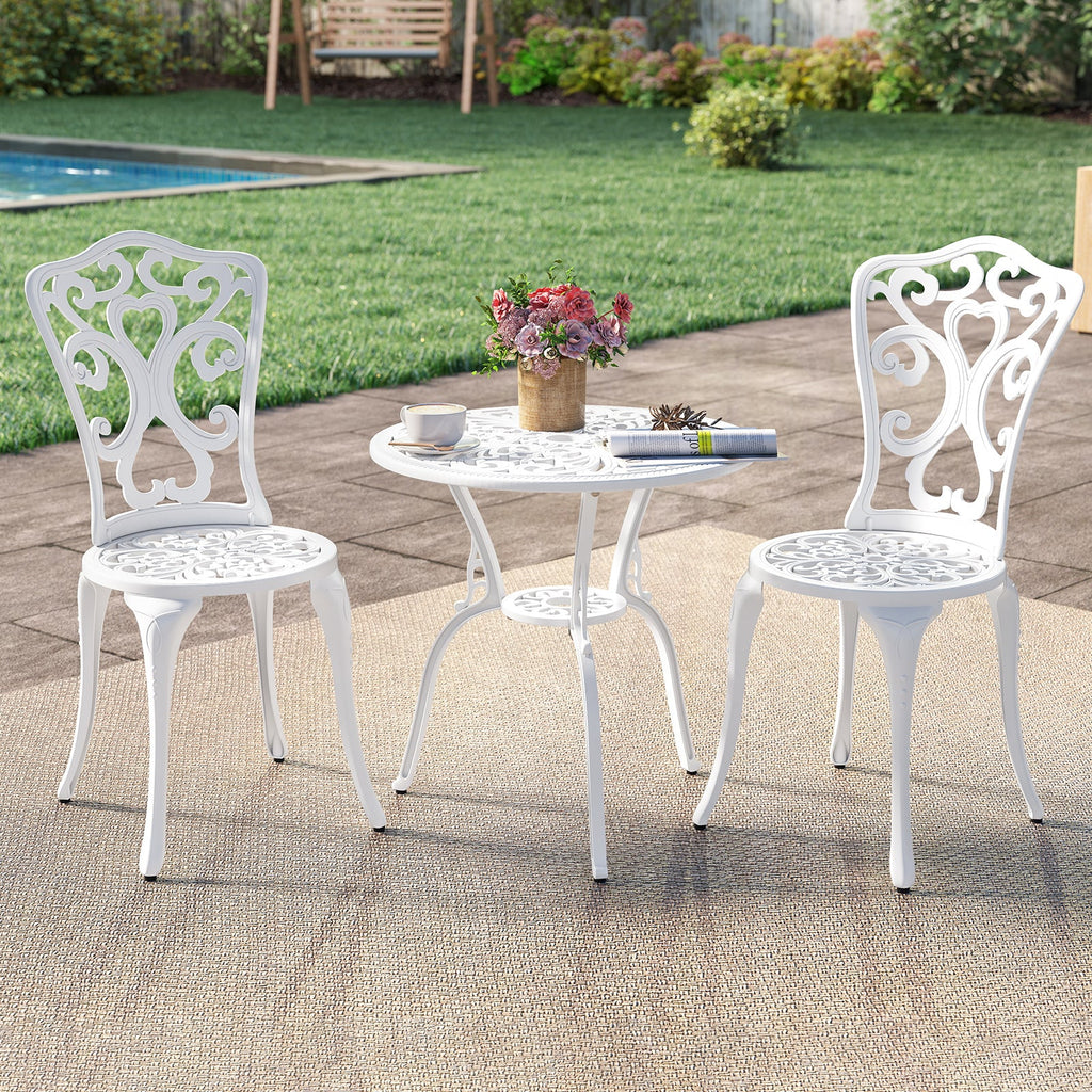 Tempered Glass Coffee Table Set of 3 with 1 Clear Coffee Table and 2 End Tables