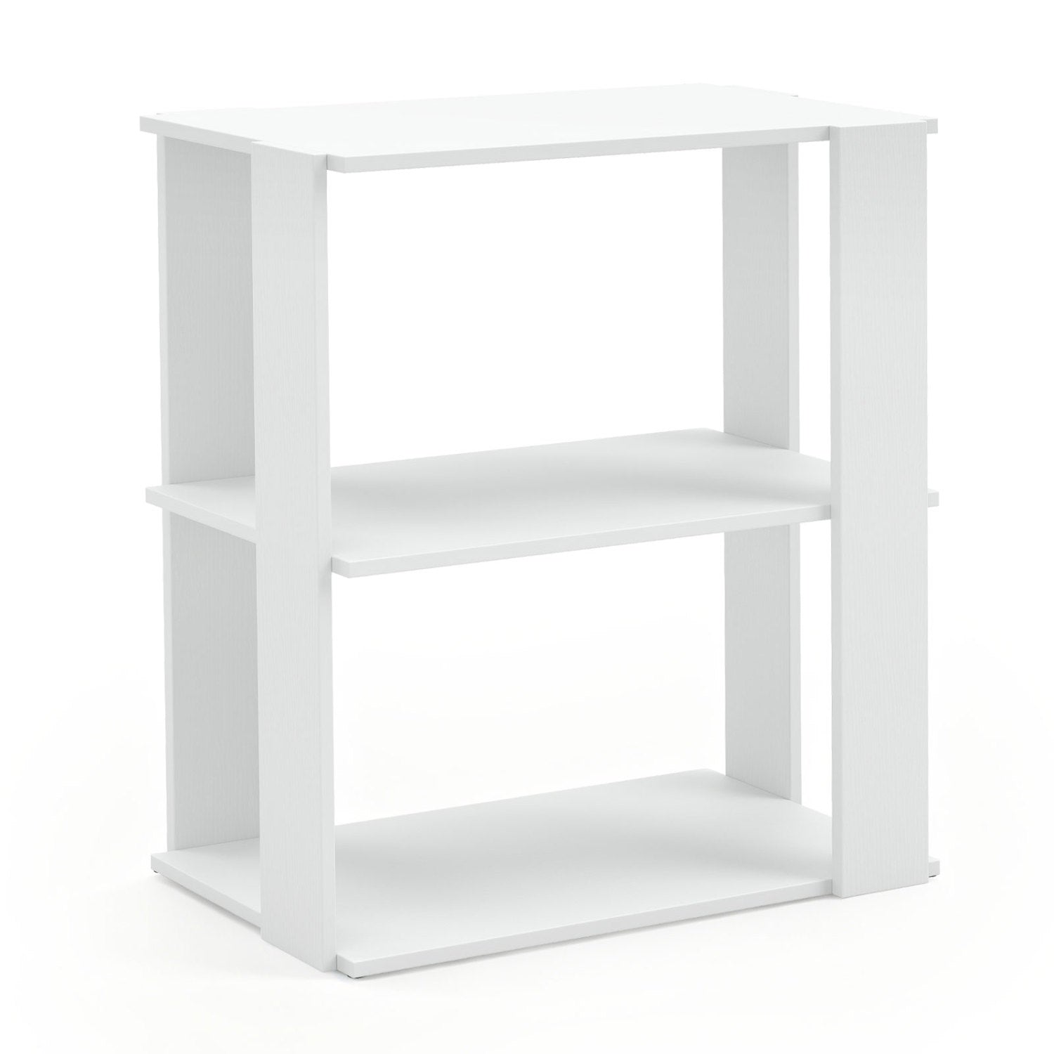 3-Tier Stackable Shoe Rack Set of 2 - White