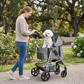 3-in-1 Foldable Pet Stroller for Small to Medium Dogs