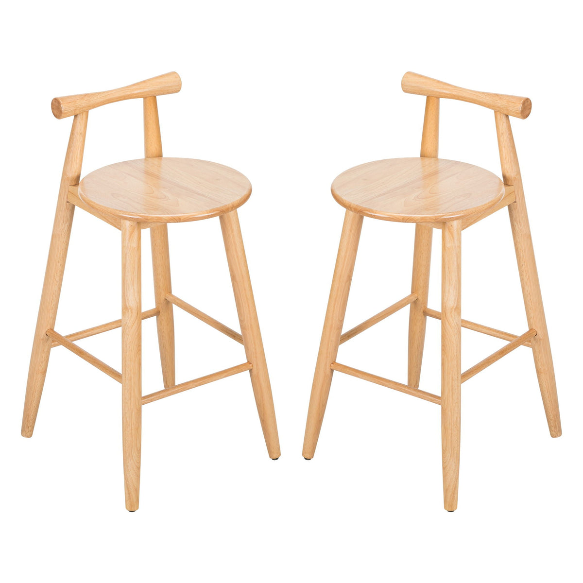 Grove - Indoor Barstool (Set of 2) - Natural