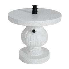 Berra MGO Outdoor Patio Side Table Umbrella Base with Sand-filling Design