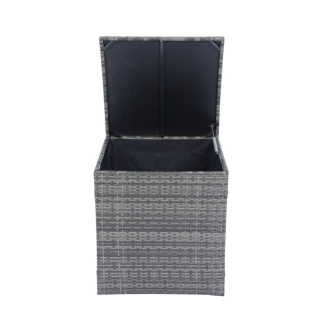 8 Piece Patio Sectional Wicker Rattan Outdoor Sofa Set with Storage Box