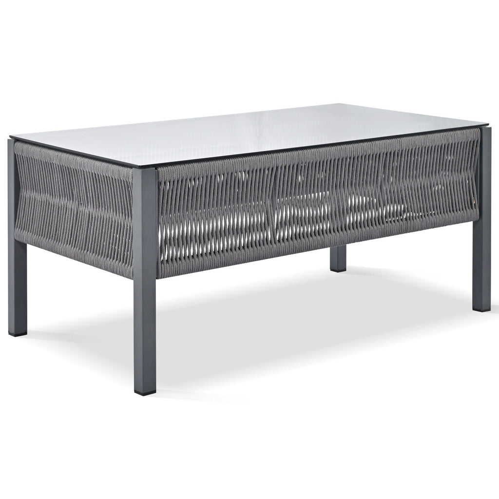 K&K 4-Piece Rope Patio Furniture Set
