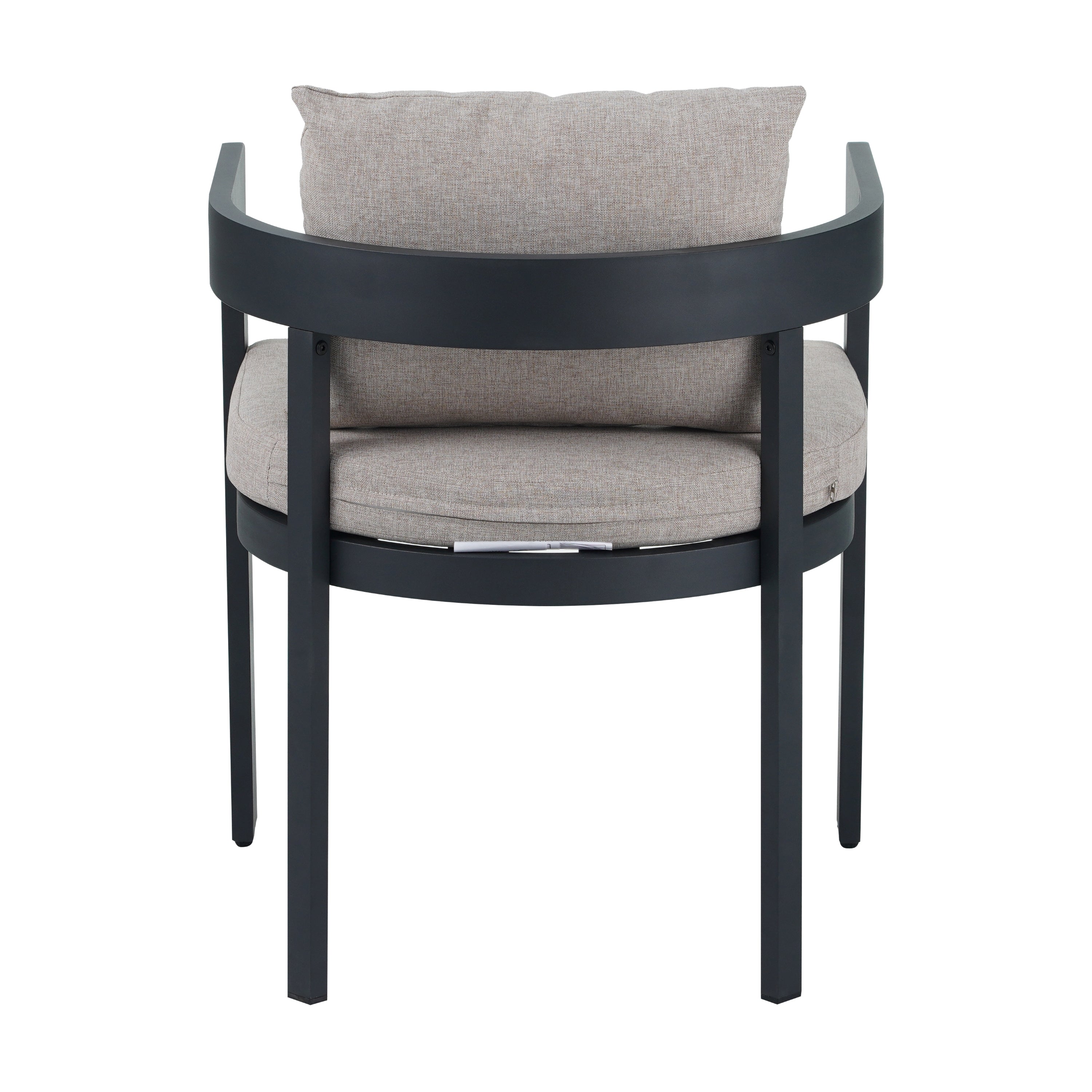 Outdoor Patio 7PCS Dining Set with Aluminum Chairs and Acacia Wood Table