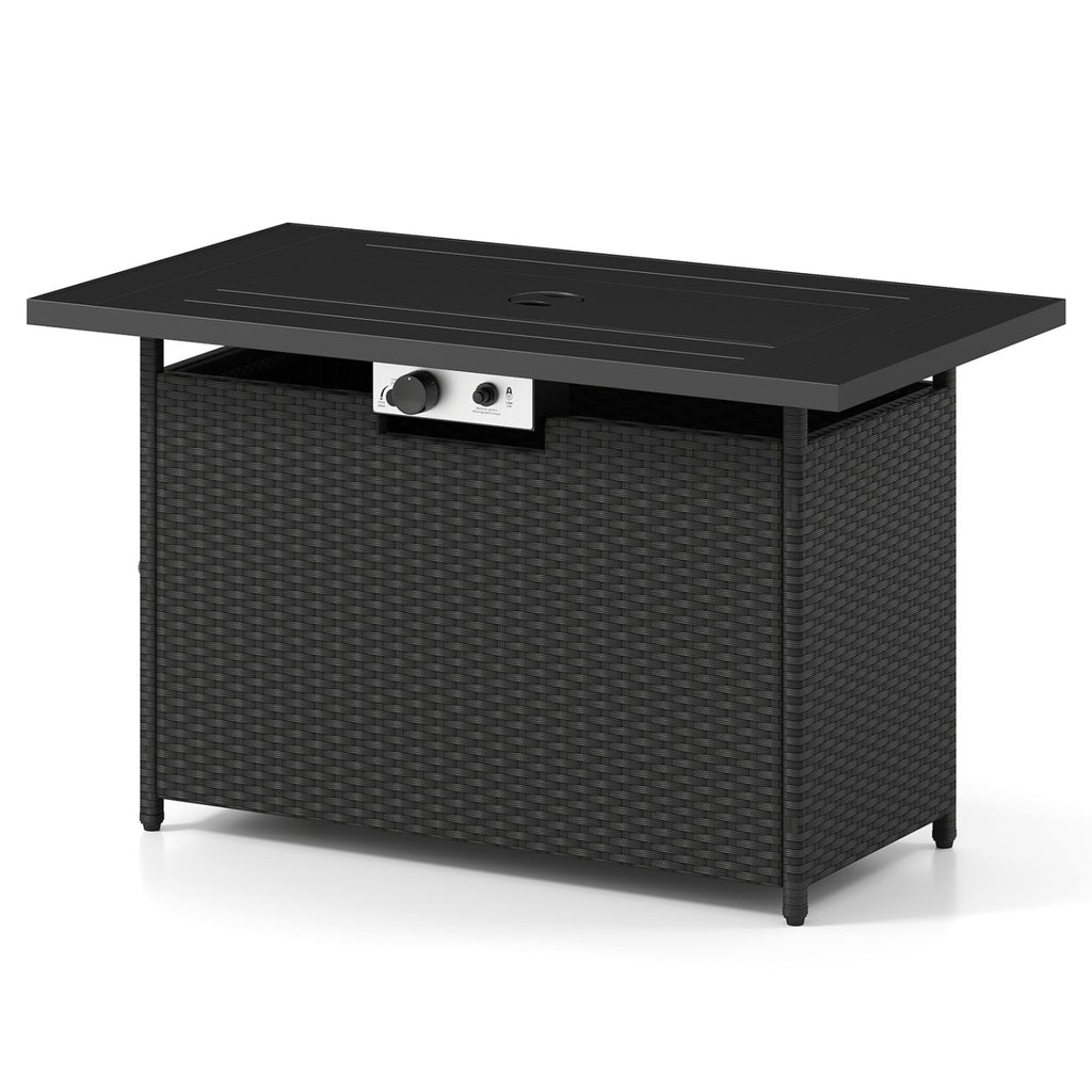 44.5" Propane Fire Pit Table with 50,000 BTU Burner