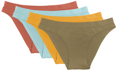 Mystery Seamless Tag Free Bikini 4-Pack
