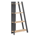 4-Tier Modern Bookshelf Wooden Vertical Display Book Shelf for Small Space