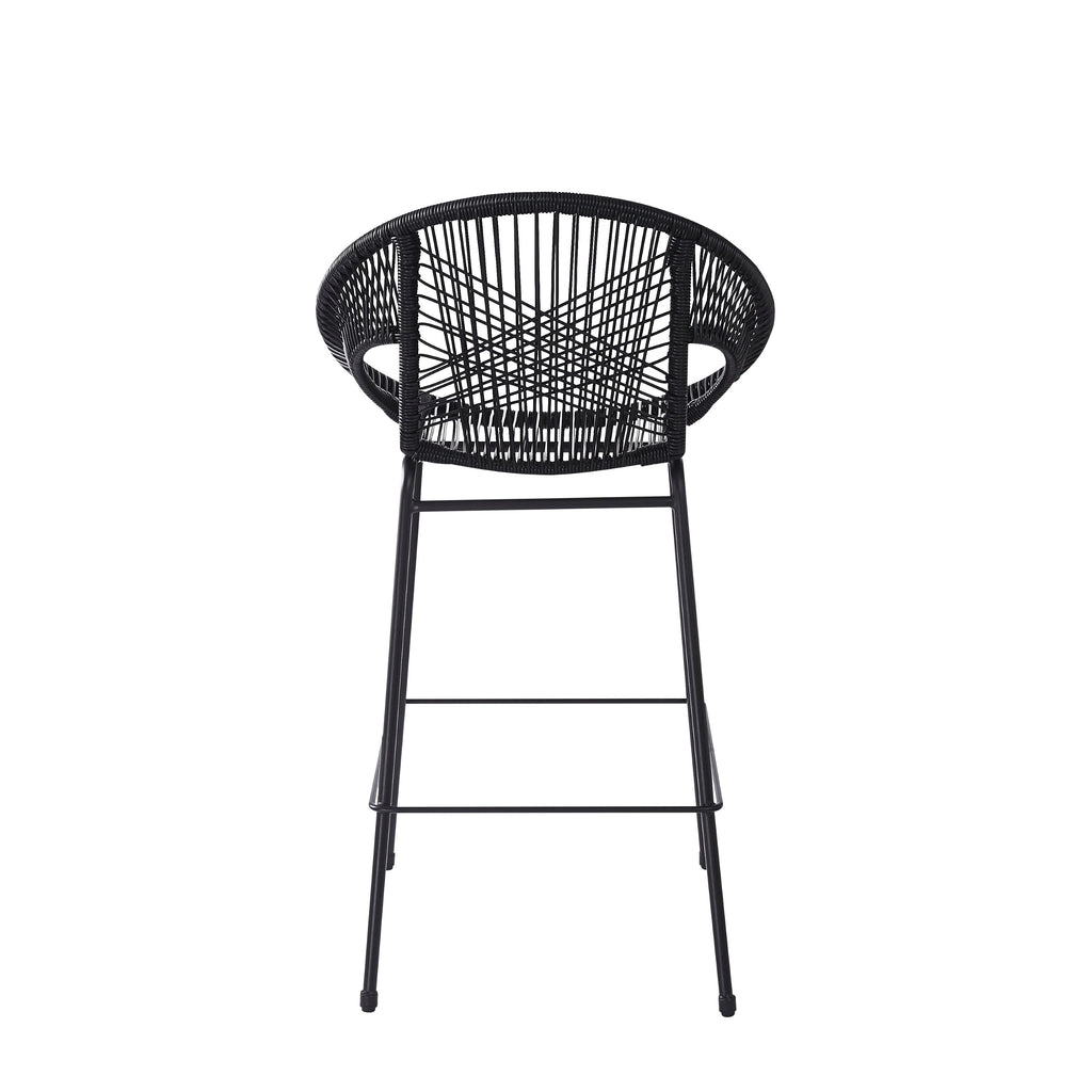Outdoor Patio Barstool Set Weather Resistant