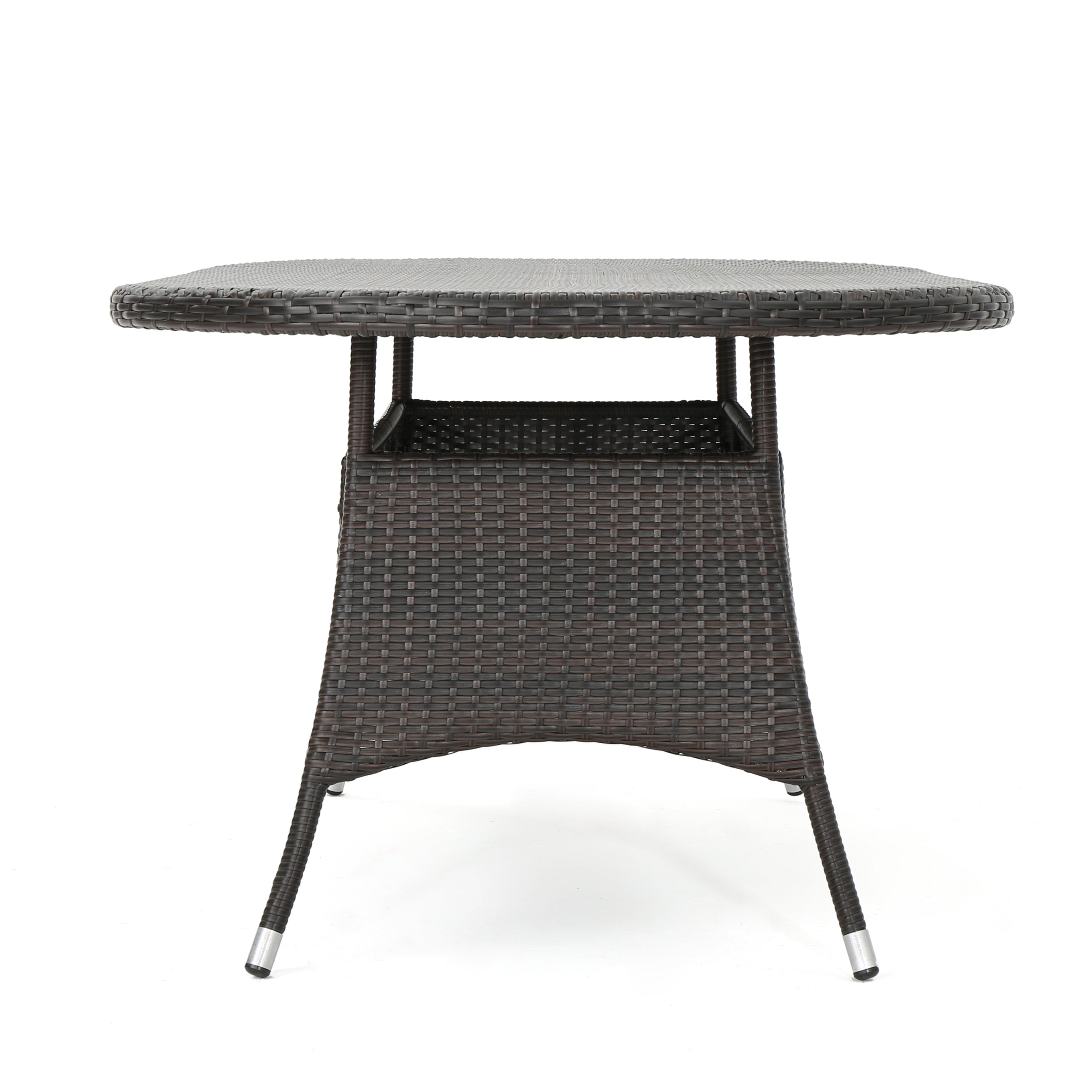 7 Pc Outdoor Wicker Dining Set for Patio