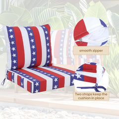 24x24 Inch Outdoor Deep Seat Cushion Set