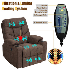 Electric Power Lift Recliner Massage Sofa
