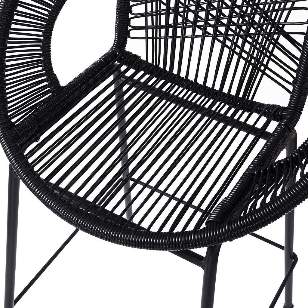 Outdoor Patio Barstool Set Weather Resistant