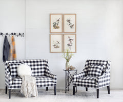 Set of 4 Bird Framed Prints