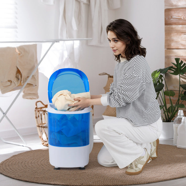5.5 lbs Space-Saving Semi-Auto Washer