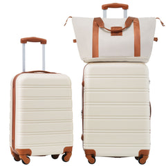 Hardshell Luggage Sets 2 Pieces with Spinner Suitcase and TSA Lock