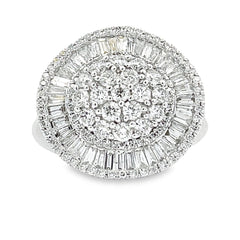 2.00ct Diamond Ring 14KT White Gold