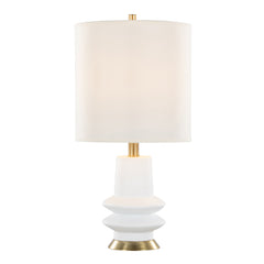 contemporary polyresin table lamp set