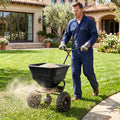 Walk-Behind Broadcast Spreader 66 LBS with 13" Tires