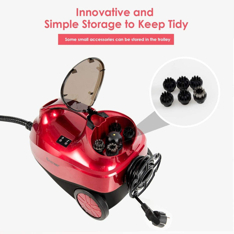 2000W Heavy-Duty Steam Mop with Handheld Unit