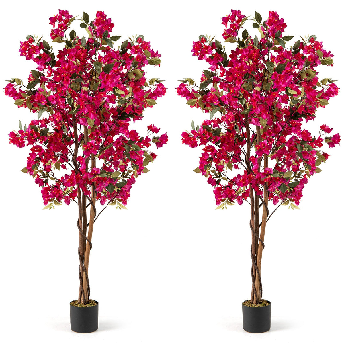 6 Feet Artificial Bougainvillea Tree with 910 Flowers