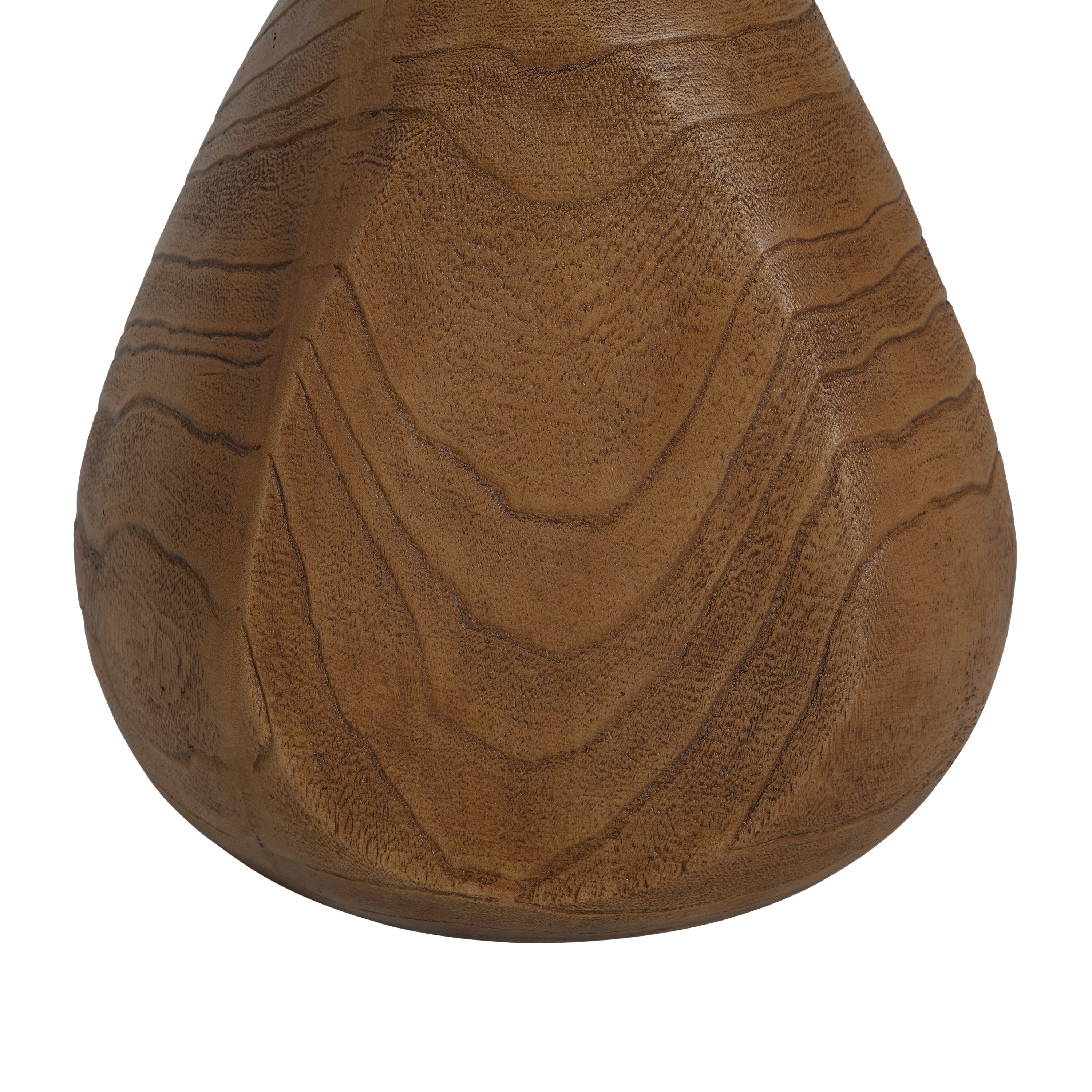 Patti Outdoor Patio MGO Wood Side Table
