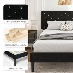 Upholstered Platform Bed