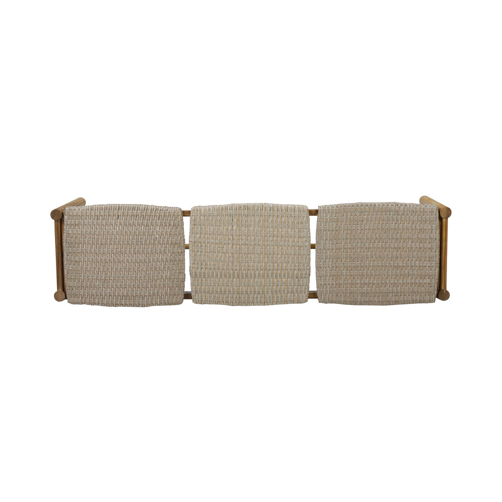 Acacia Wood 3 Seater Bench Outdoor Patio