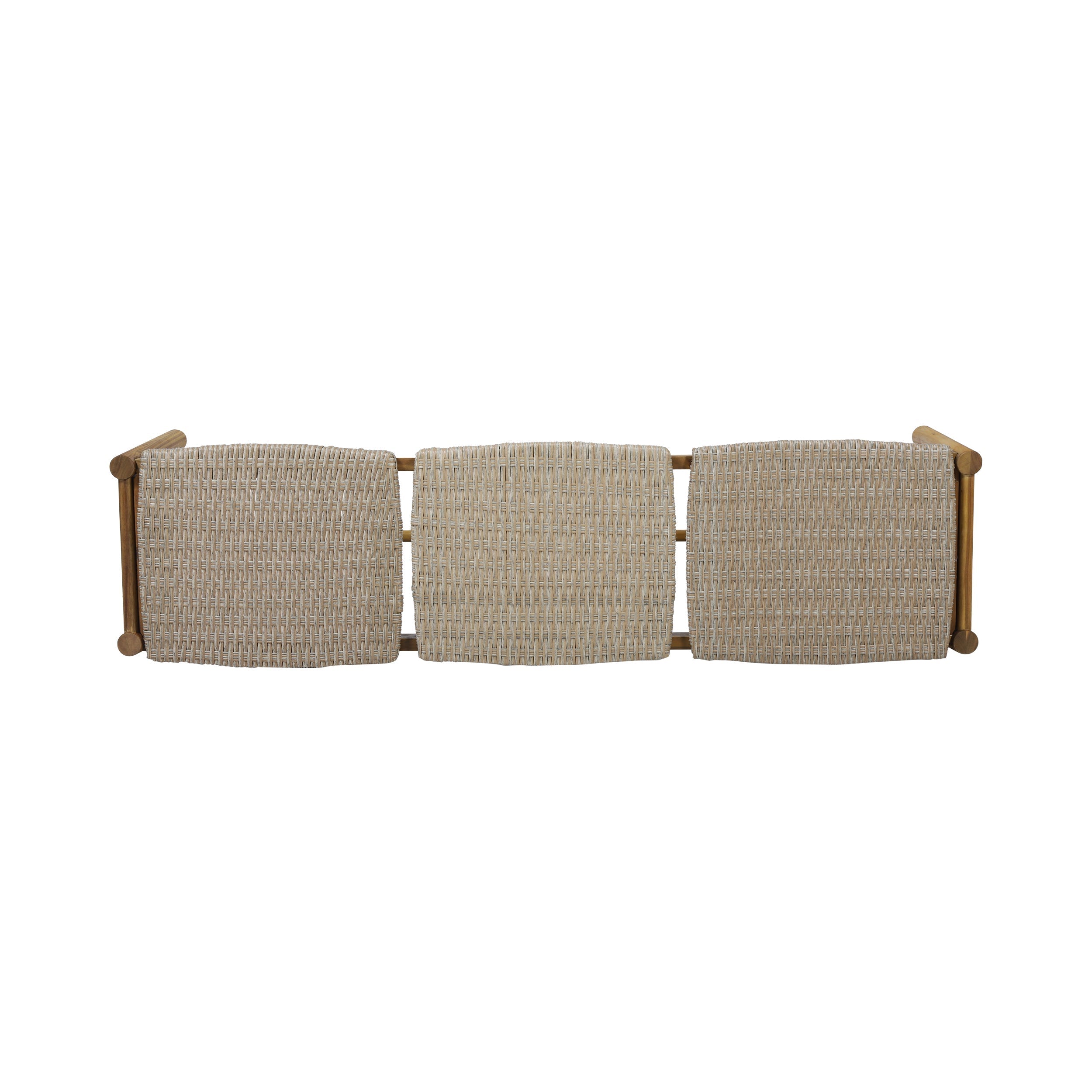 Acacia Wood 3 Seater Bench Outdoor Patio