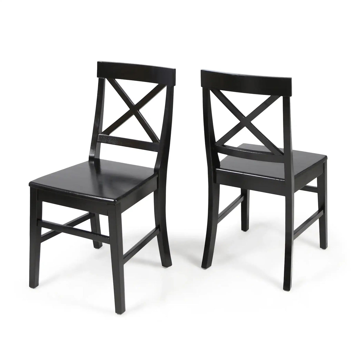 Plethora Dining Chair With X-Shaped Back (Set of 2)