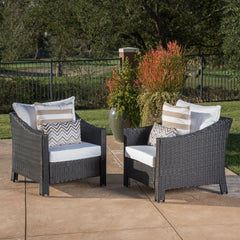 Antibes Wicker Armchair with Water Resistant Cushions