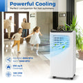 Portable Air Conditioner 8000 BTU 3-in-1 Cooling Fan Dehumidifier