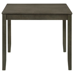 Rowland Charcoal 5-piece Dining Set