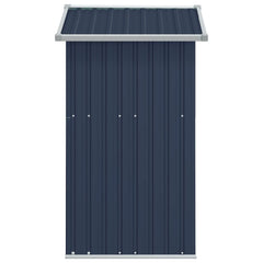 NNEVL Garden Shed Anthracite 126x97.5x177 cm Galvanised Steel